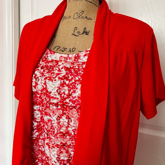 Sag Harbor two piece blouse size LP - Picture 2 of 11